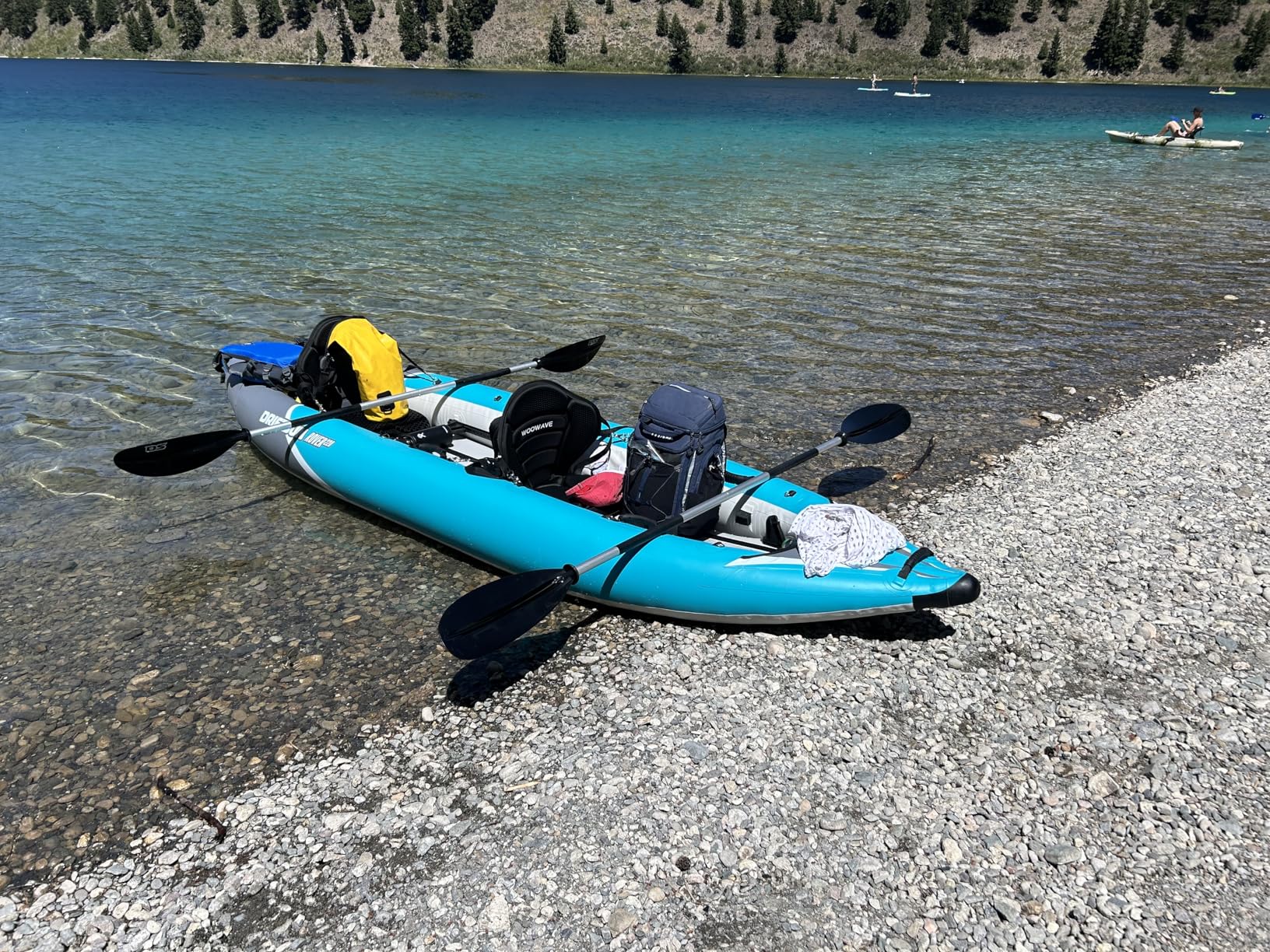 Driftsun Rover Inflatable Kayak - Inflatable White Water Kayak - Inflatable 1 and 2 Person Kayaks for Adults with High Pressure Floor, Padded Seats, Action Cam Mount, Aluminum Paddles, and Pump Customer Review Photo Driftsun Rover Inflatable Kayak - Inflatable White Water Kayak - Inflatable 1 and 2 Person Kayaks for Adults with High Pressure Floor, Padded Seats, Action Cam Mount, Aluminum Paddles, and Pump - Customer Photo 1