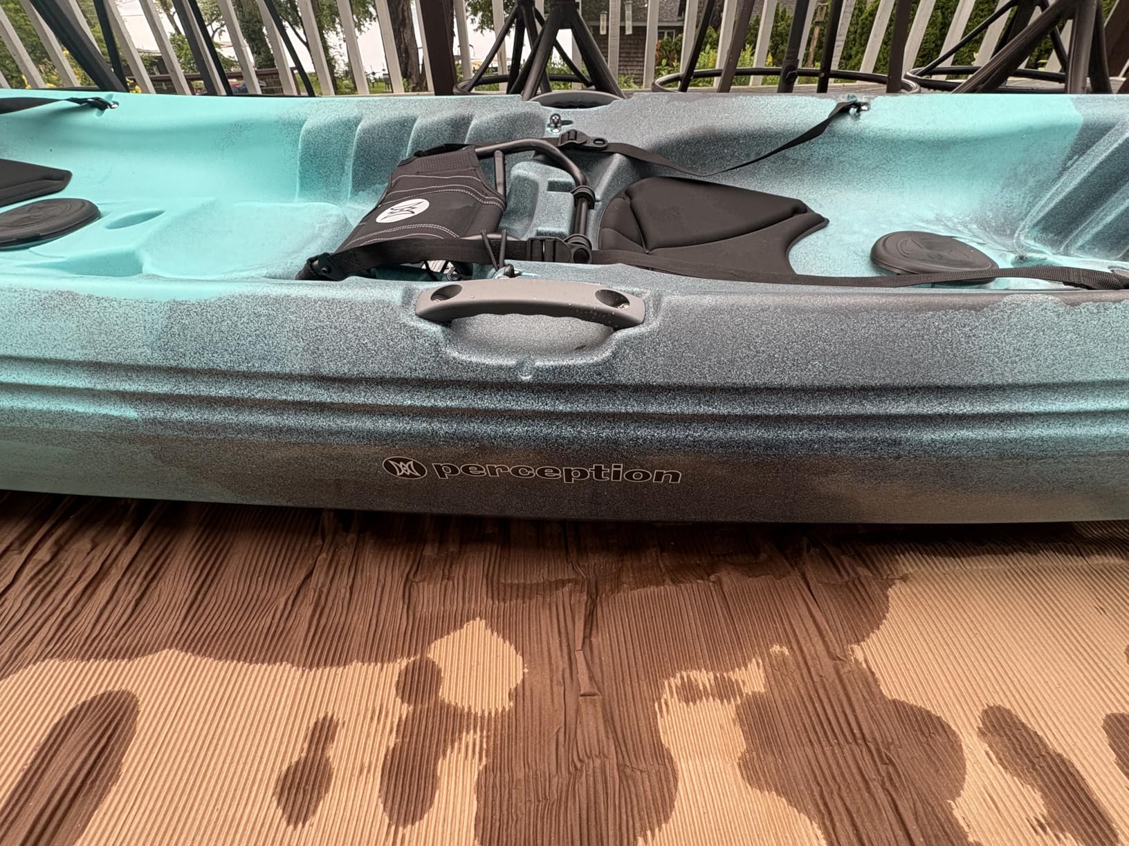 Perception Tribe 13.5 Sit on Top Tandem Kayak for All-Around Fun Large Rear Storage with Tie Downs Customer Review Photo Perception Tribe 13.5 Sit on Top Tandem Kayak for All-Around Fun Large Rear Storage with Tie Downs - Customer Photo 2