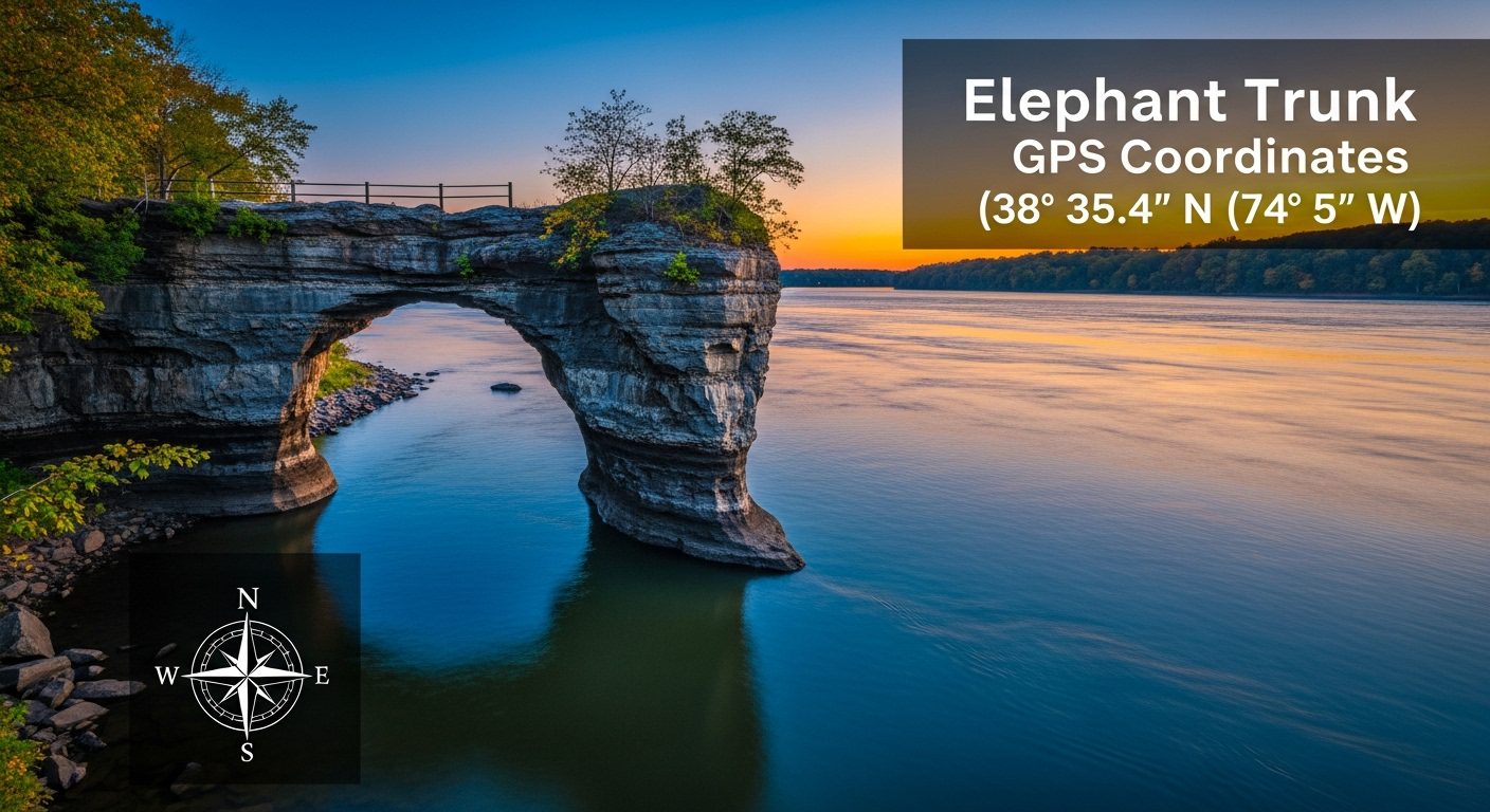 Elephant Trunk GPS Coordinates