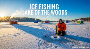 Ice Fishing Lake of the Woods