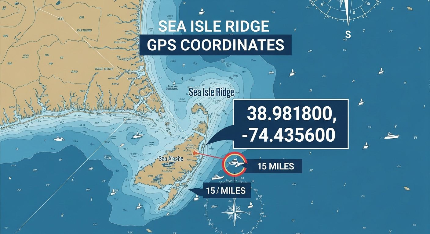 Sea Isle Ridge GPS Coordinates