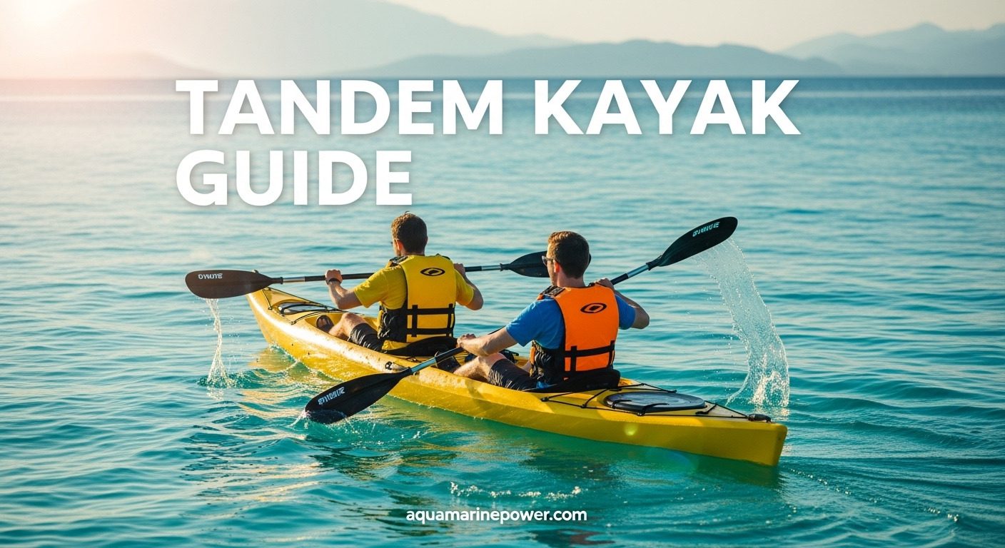 TANDEM KAYAK GUIDE
