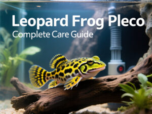 Leopard Frog Pleco (L134) Complete Care Guide | Tank Setup & Diet