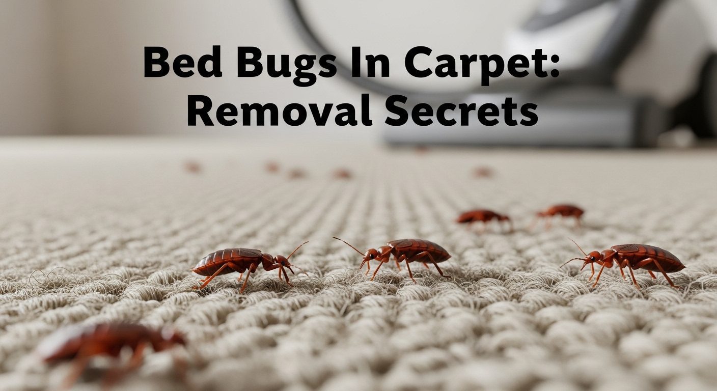 Bed Bugs In Carpet: Removal Secrets