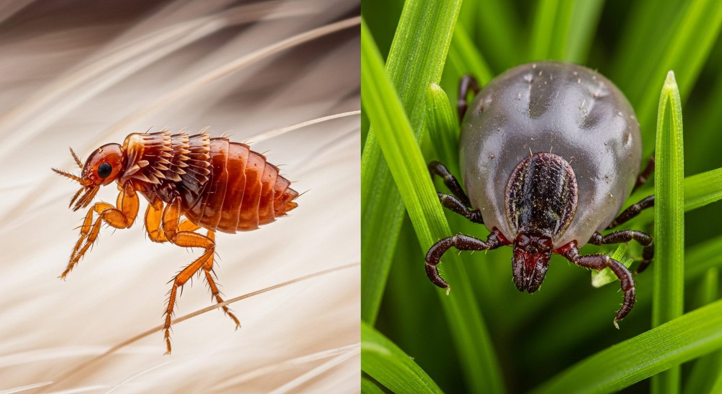 Fleas Vs Ticks