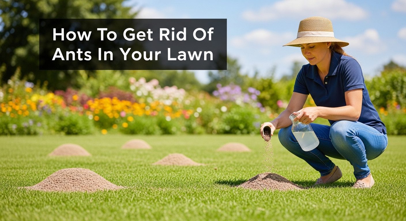 How To Get Rid Of Ants In Your Lawn?
