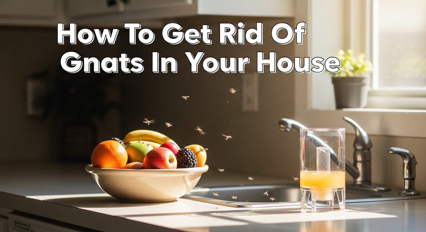 How To Get Rid Of Gnats In Your House?