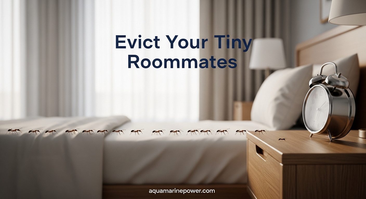 Get Rid of Ants in Bedroom