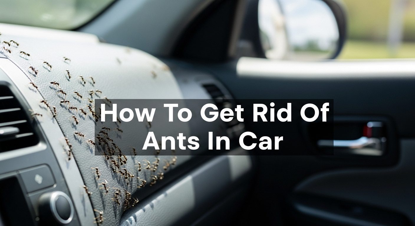 How to Get Rid of Ants in Car: Proven Methods That Work