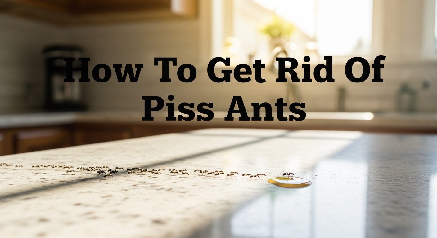 How To Get Rid Of Pissants In The Kitchen