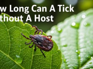 How Long Can A Tick Live Without A Host