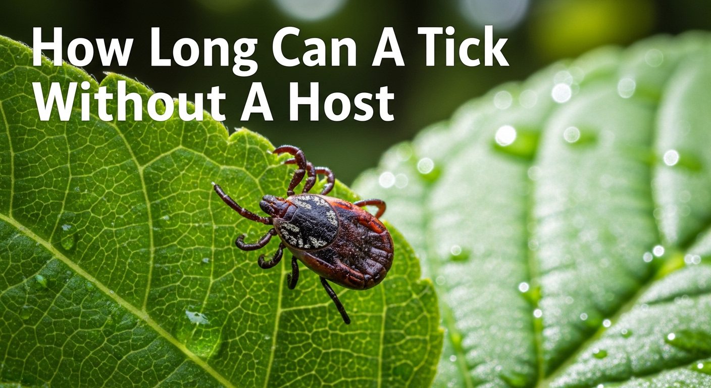 How Long Can A Tick Live Without A Host