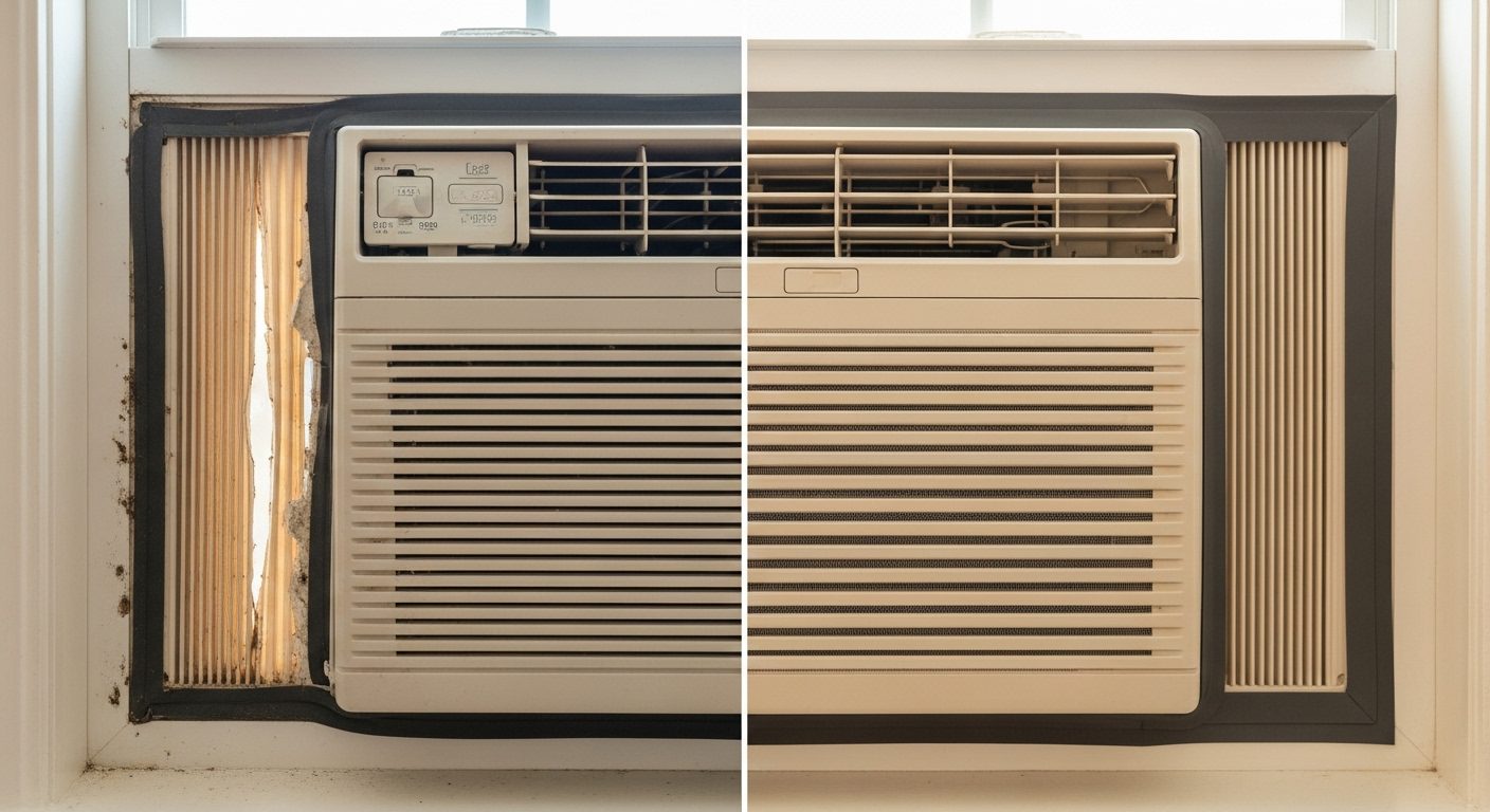 Keep Bugs From Coming In Through AC