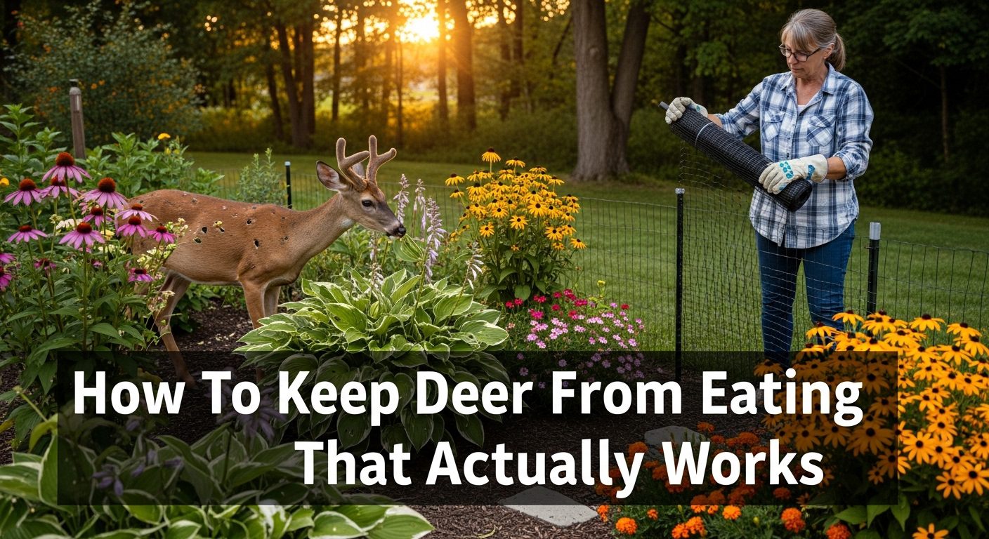 How To Keep Deer From Eating Plants: Expert Guide That Works - Prevent Deer From Eating My Garden