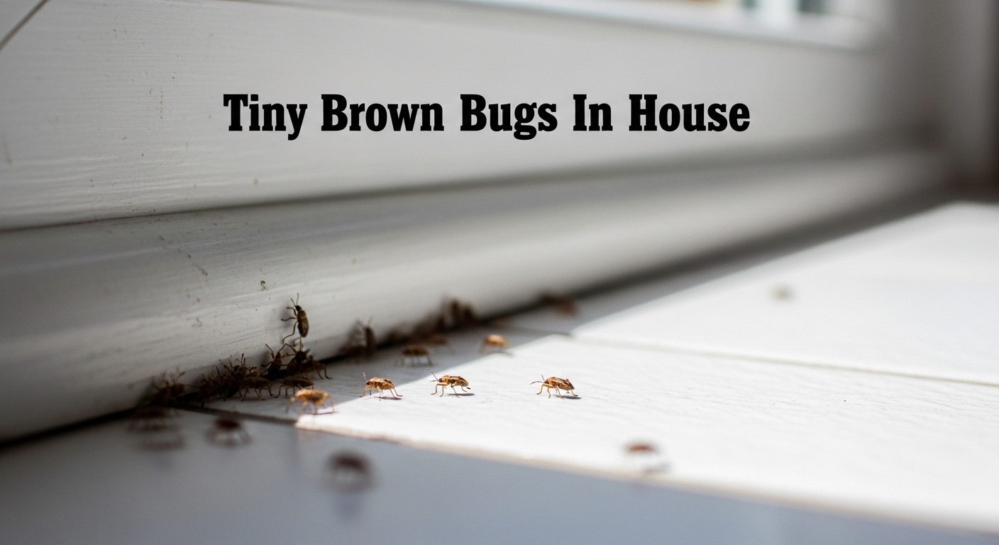 Tiny Brown Bugs In House: What They Really Are 2026