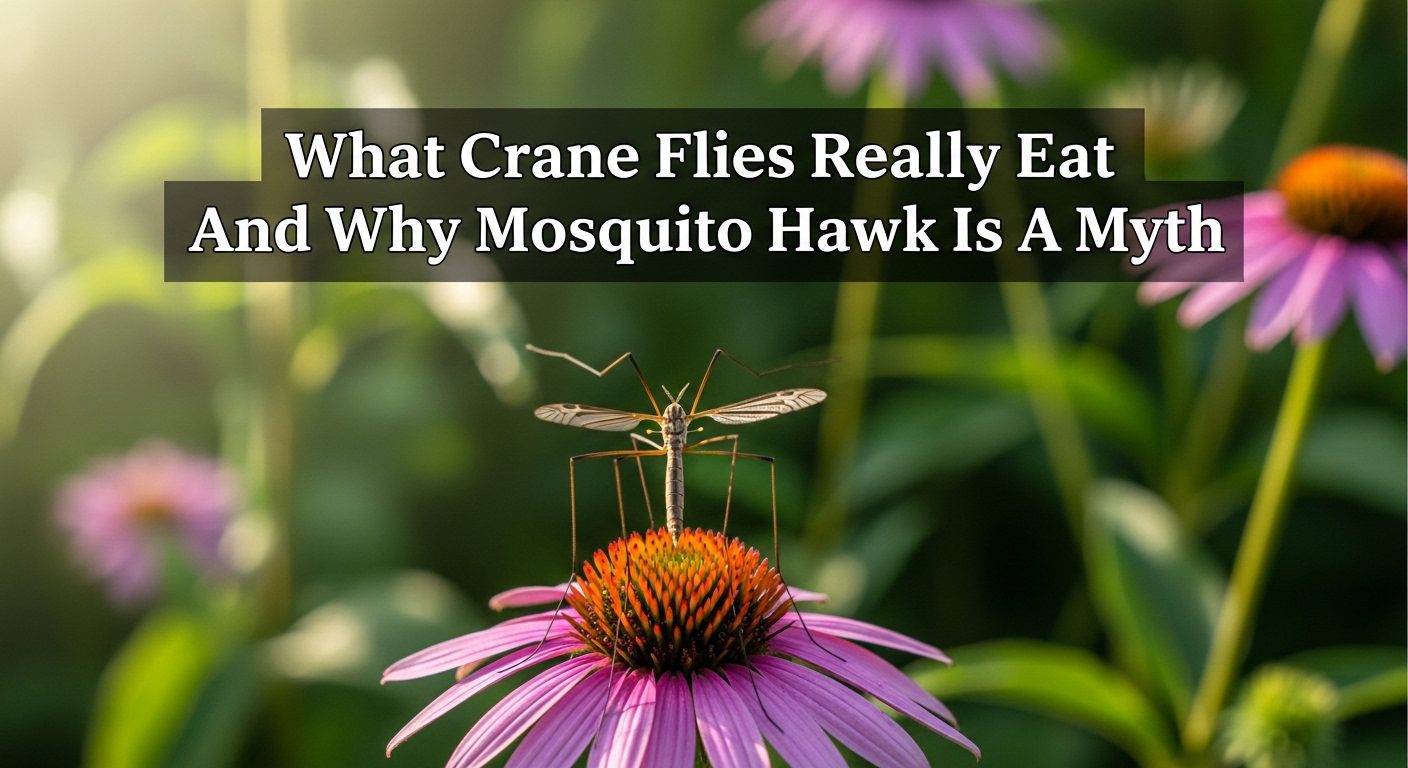 What Do Crane Flies Eat