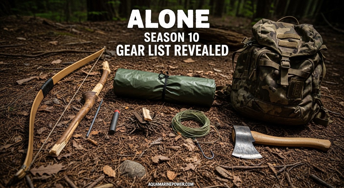 Alone Season 10 Gear List