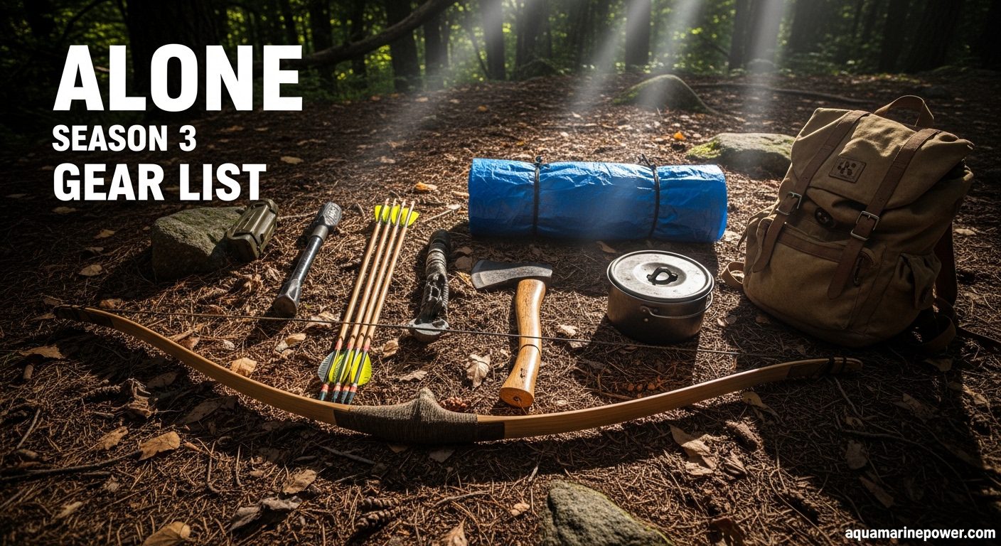 Alone Season 3 Gear List