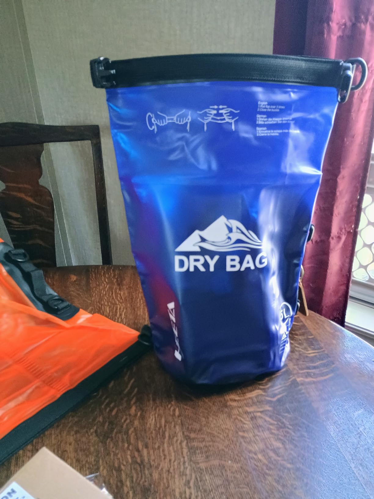 HEETA Dry Bag Waterproof for Women Men, 5L/10L/20L/30L/40L Roll Top Lightweight Dry Storage Bag customer photo 2
