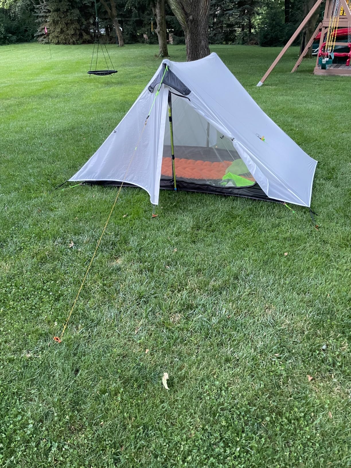 KLYMIT Static V2 Inflatable Sleeping Pad | Portable, Ultralight, Easy to Inflate, Foldable Air Bed for Camping, Backpacking & Hiking - Green customer photo 1