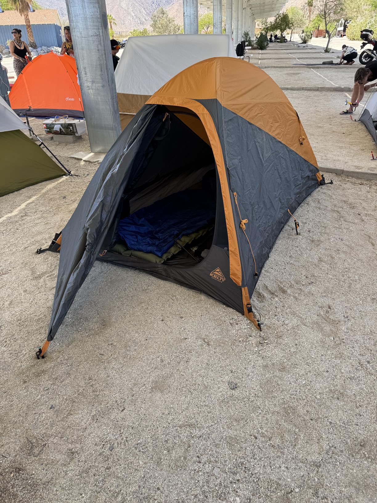 Kelty Grand Mesa 2P or 4P Backpacking Tent - 3 Season Camping, Thru Hiking Shelter, Aluminum Pole Frame, Single Door + Vestibule Model customer photo 1