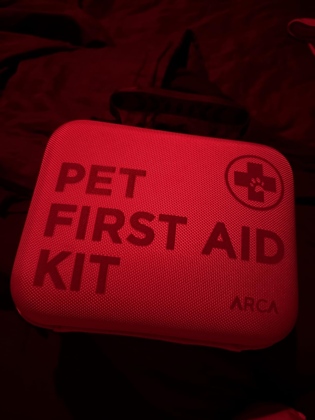 ARCA PET Dog First Aid Kit - Pet Emergency Kit - Water Resistant High Visibility Reflective First Aid Pouch Dog Camping Essentials for Hiking, Backpacking, Sports, Hunting customer photo 1