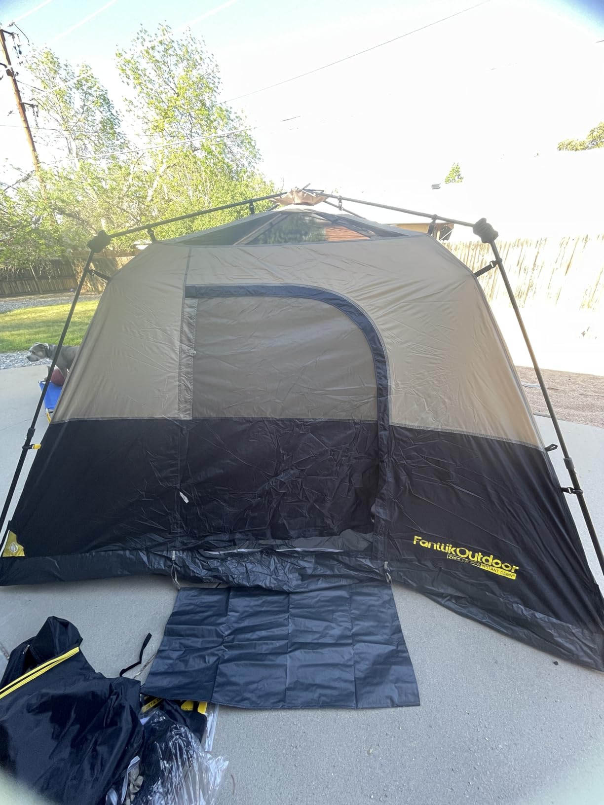 FanttikOutdoor 4/6/8/10 Person Instant Tent for Camping Setup in 60s customer photo 2