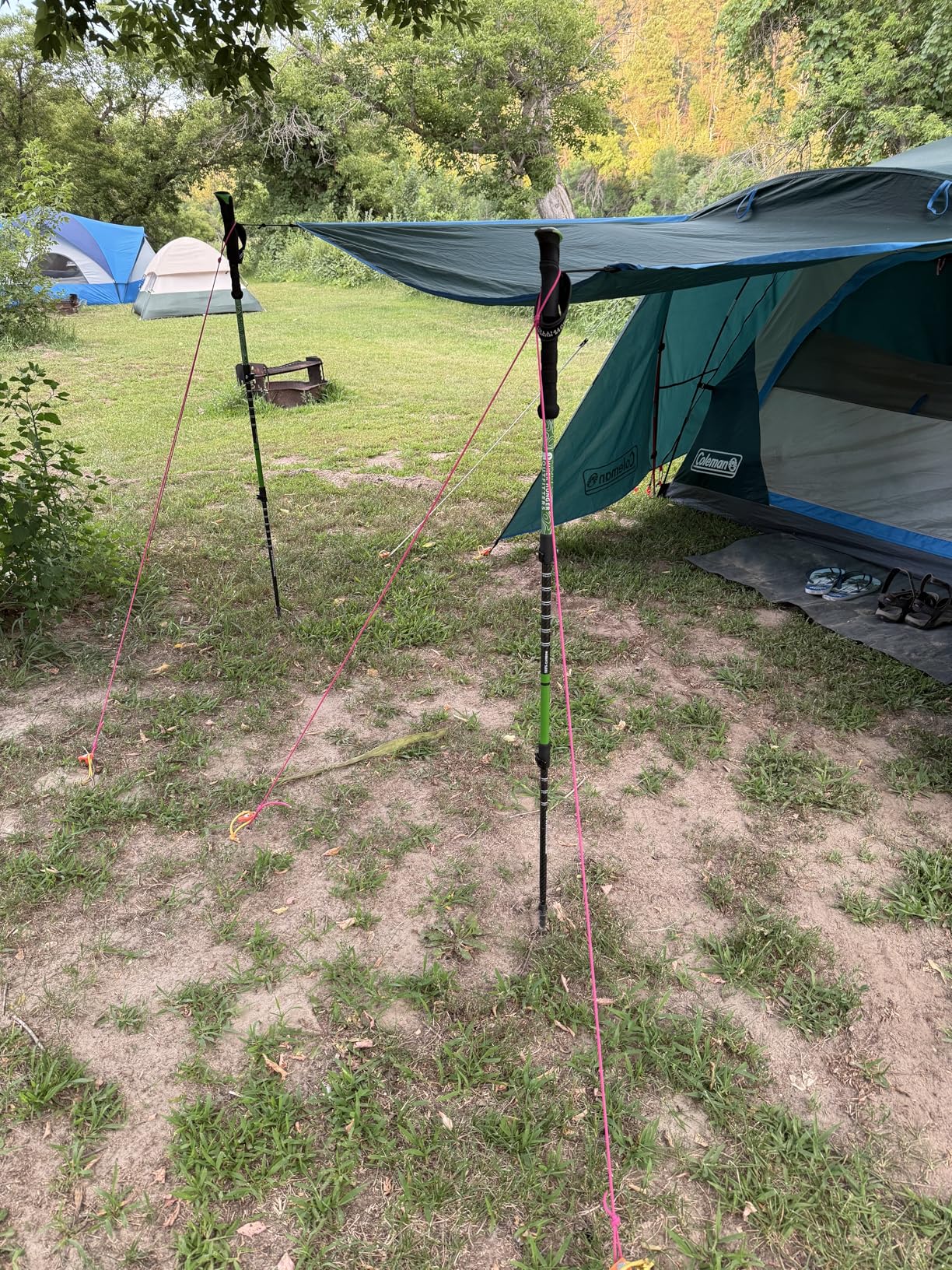 Coleman Skydome Tent with Full-Fly Weather Vestibule, Weatherproof 4/6 Person Tent Sets Up in 5 Minutes & Protects from Water, 20% More Headroom Than Traditional Shelters customer photo 2