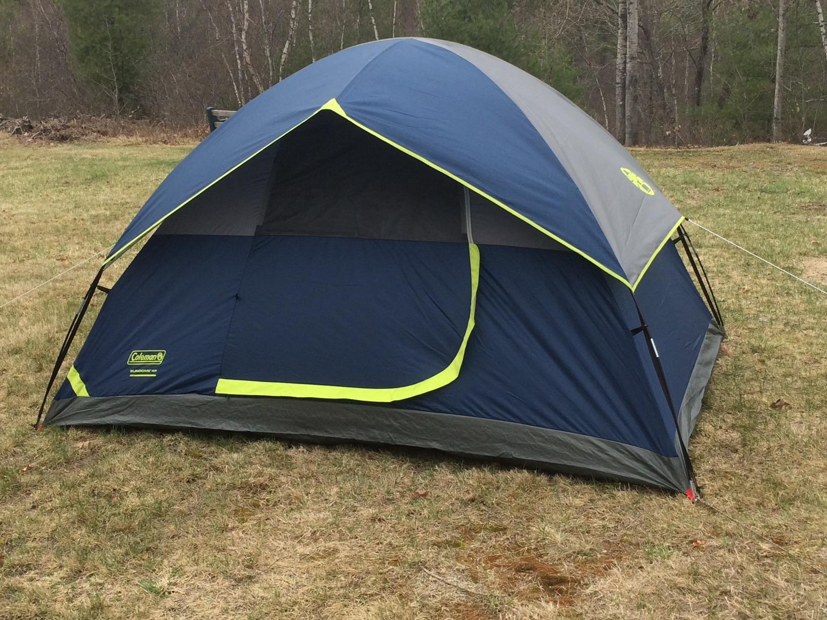 Coleman Sundome Camping Tent with Rainfly, 2/3/4/6 Person Tent Sets Up in 10 Mins, Weatherproof Shelter for Camping, Festivals, Backyard, Sleepovers, & More customer photo 1
