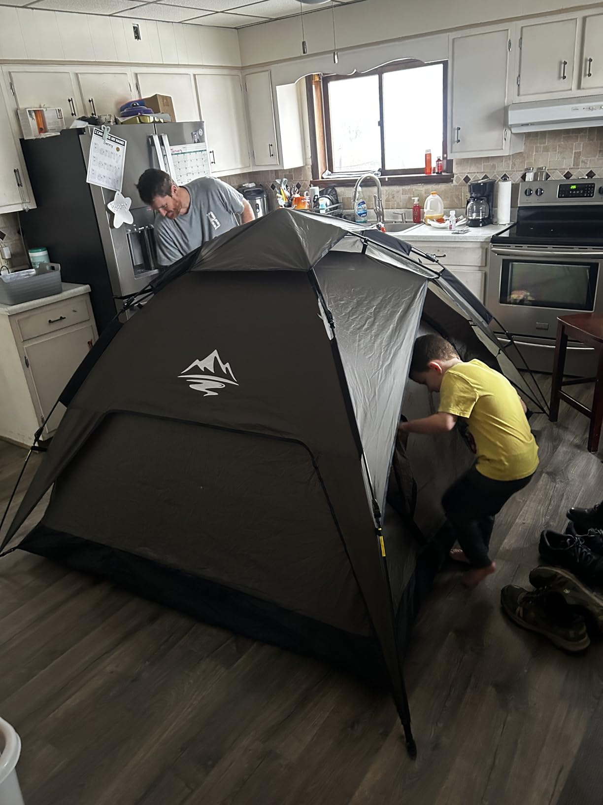 Camping Tent 2/3/4 Person Instant Pop Up Tents for Camping customer photo 2