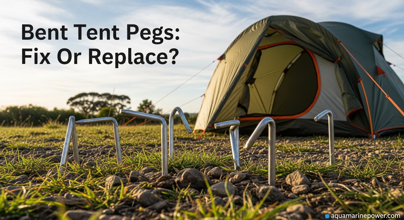 Bent Tent Pegs