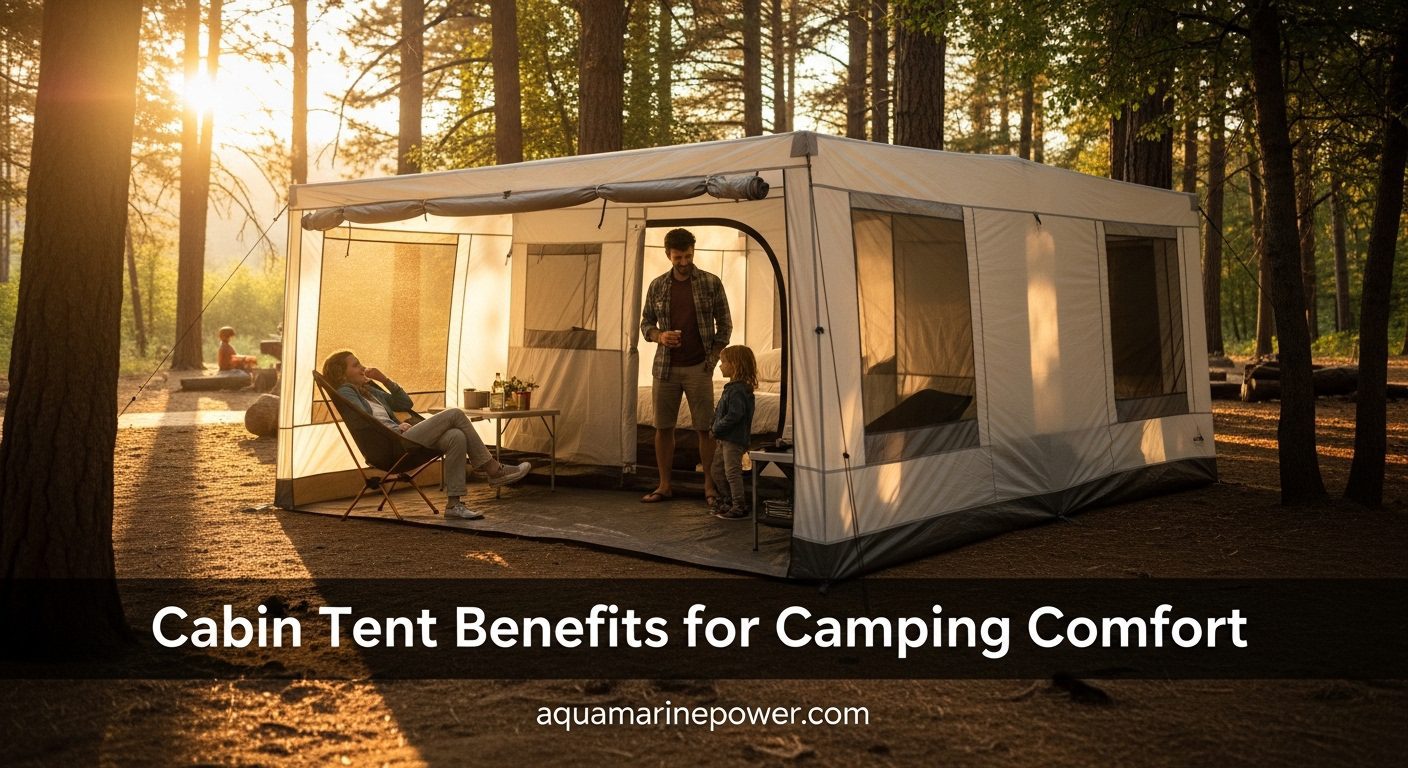 Cabin Tent Benefits for Camping Comfort
