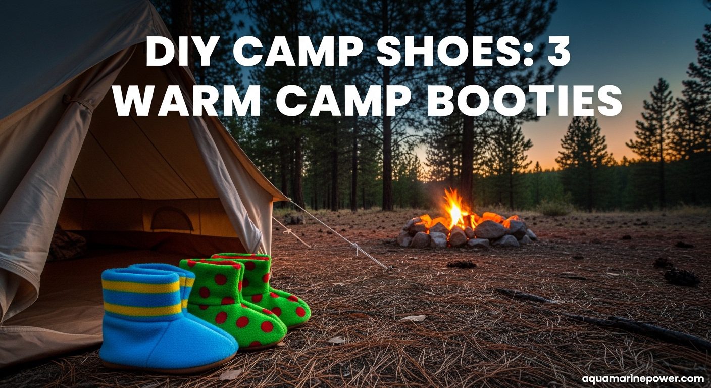 DIY Camp Shoes