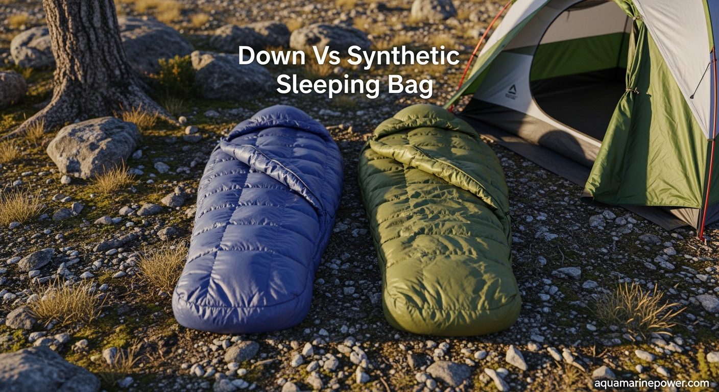 Down Vs Synthetic Sleeping Bag