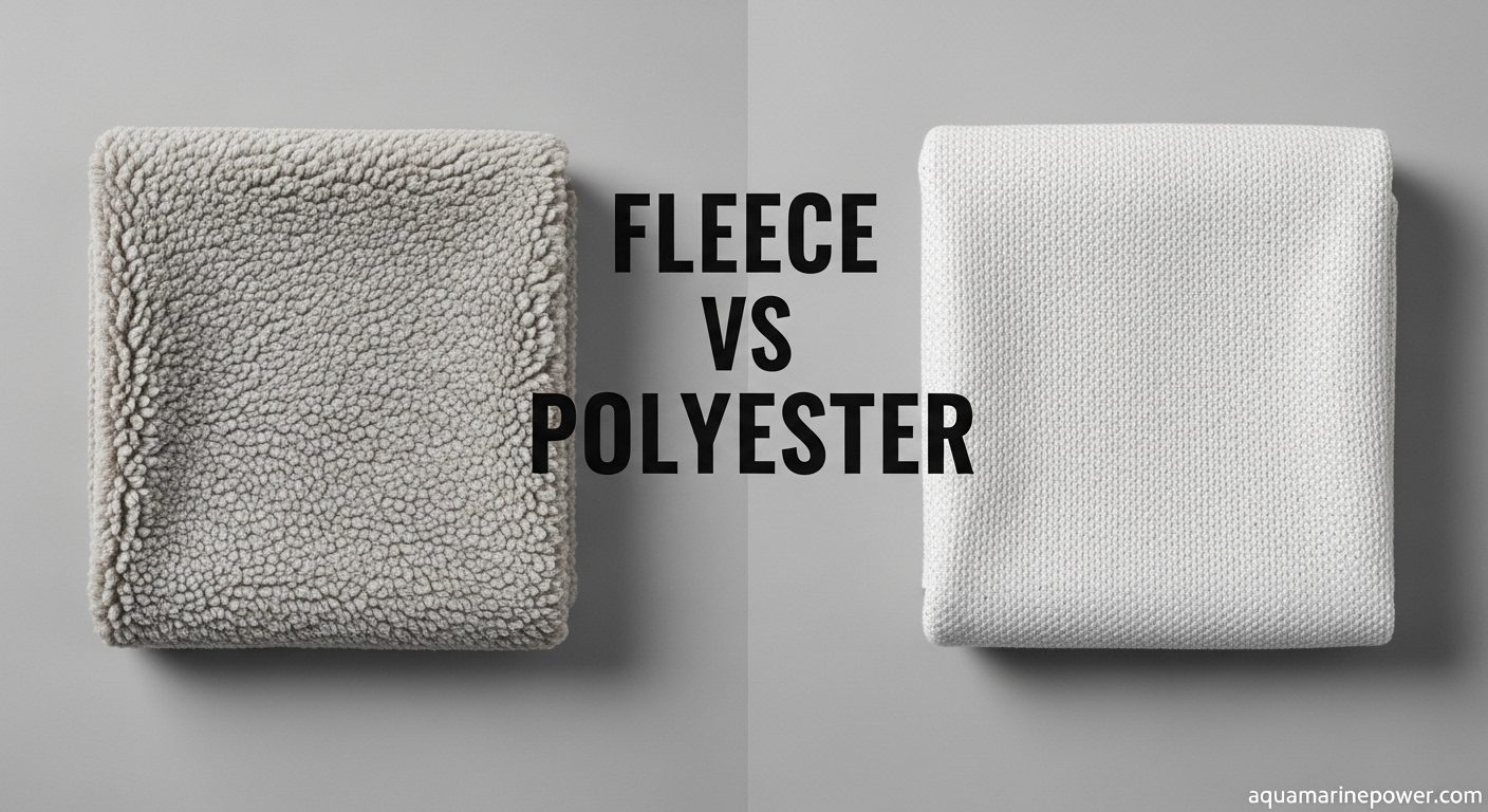 Polyester Edut Fleece vs Polyester: The Complete Fabric Comparison Guide 2026