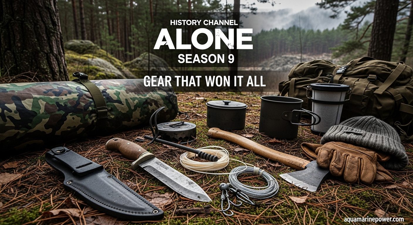 History Channel Alone Season 9 Gear