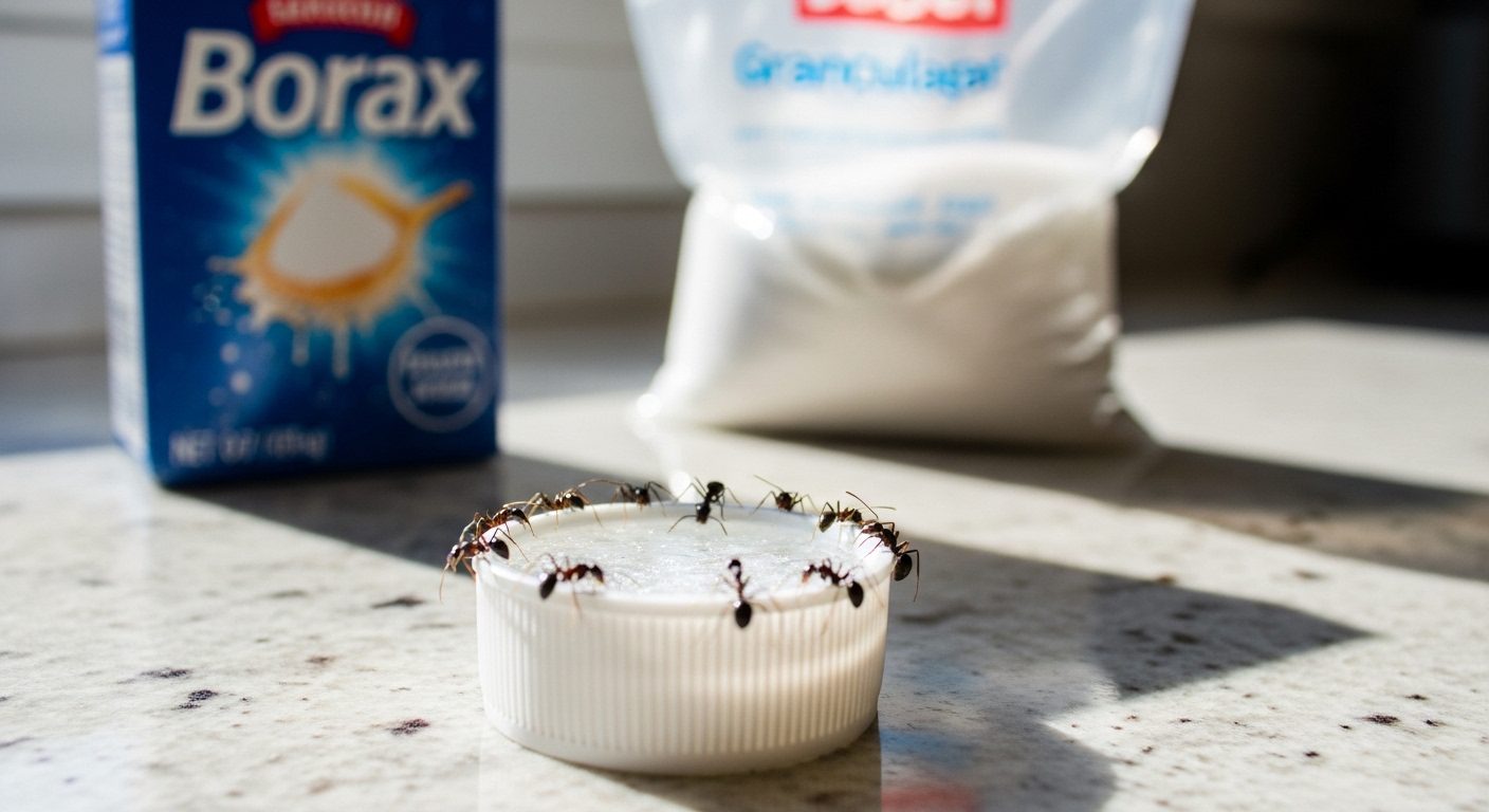 How To Kill Ants With Borax