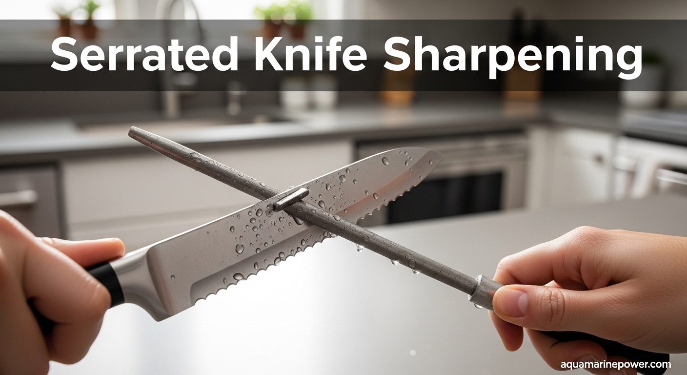 Sharpen A Serrated Knife