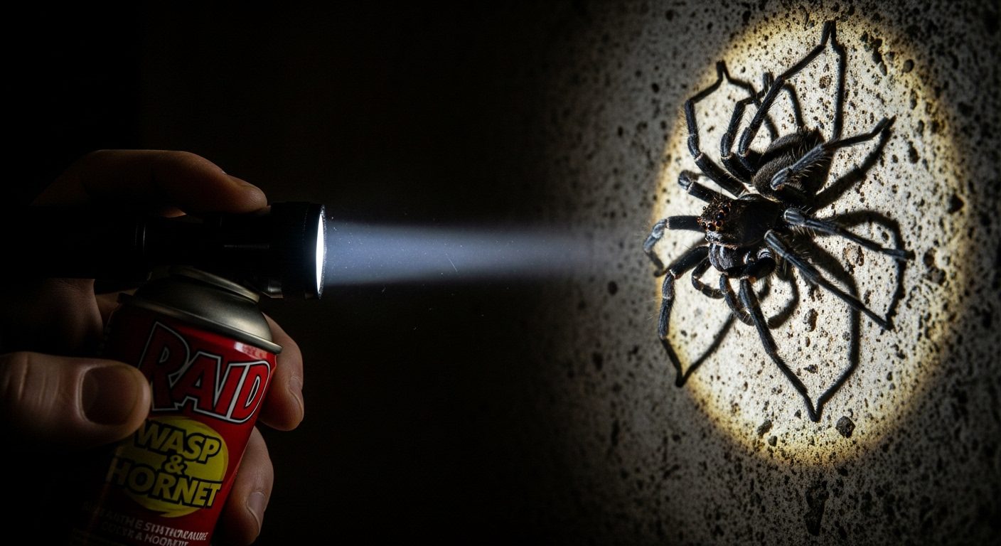 Will Raid Wasp Spray Kill Spiders