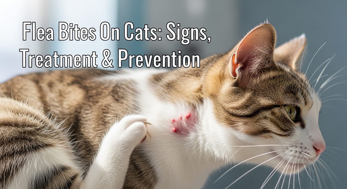 Flea Bites On Cats: Identification, Treatment & Prevention Guide