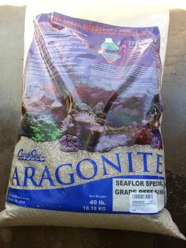 CaribSea Aragonite Reef Sand for Aquarium, 40-Pound customer photo 1