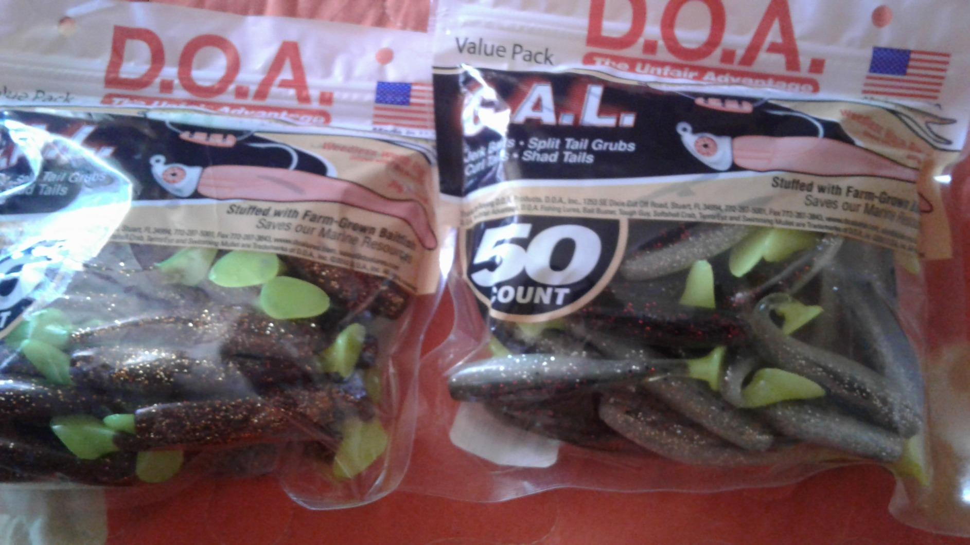 DOA Doa Cal 2 Shad Tail Soft Plastic Bait customer photo 2