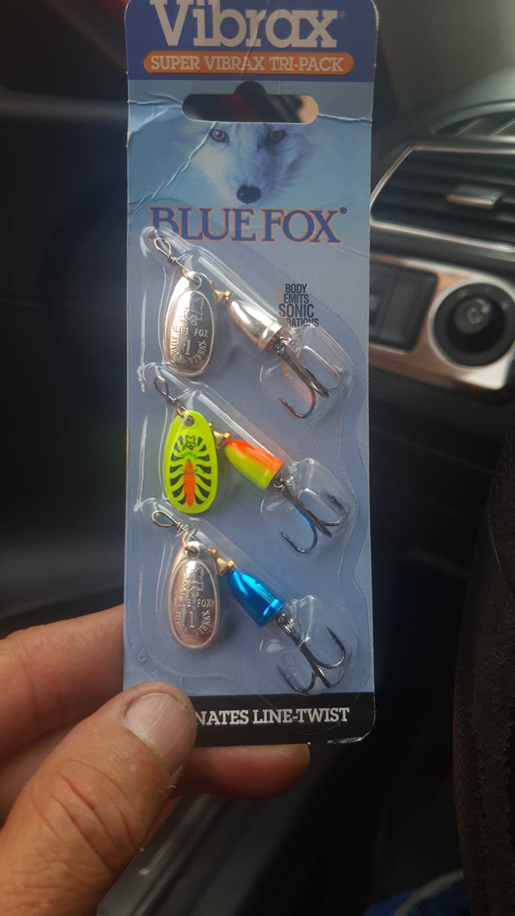 Blue Fox Super Vibrax Tri-Pack Inline Spinner customer photo 2