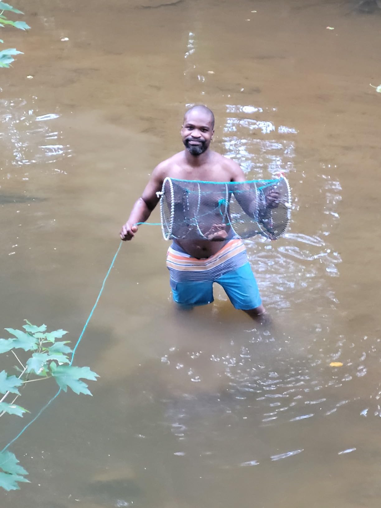 Drasry Crab Trap Bait Lobster Crawfish Shrimp Portable Folded Cast Net Magic Collapsible Fishing Traps Nets Accessories for Blue Crabs customer photo 1