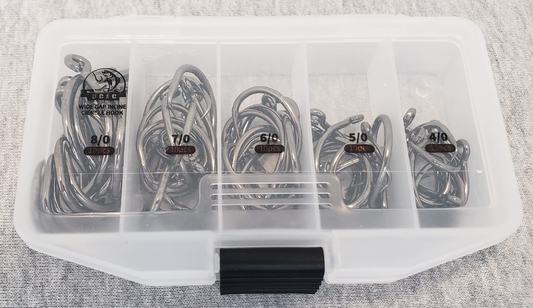 UCEC Circle Hooks Saltwater, in-Line 4X Strong Wide Gap Fishing Circle Hook customer photo 2
