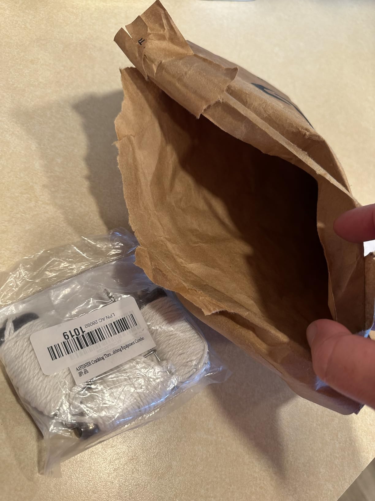 A1FISHER Crab Throw Line 30FT/9.14M with 4OZ Lead Weight - 6 Pack customer photo 2