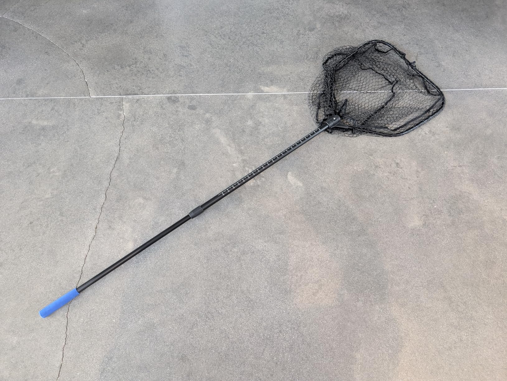ZOINLIY Large Telescoping Fishing Net with Rubber Netting 56-75 Inch customer photo 1