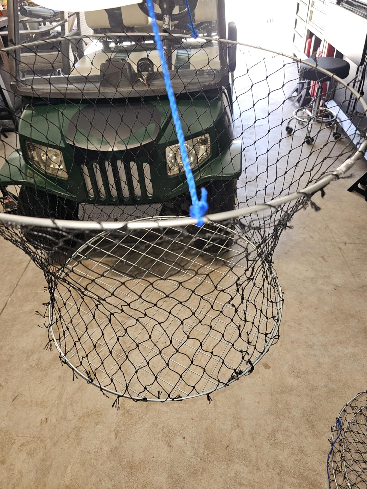 Double Ring Crab Trap - Steel Ring Crab Net, 24