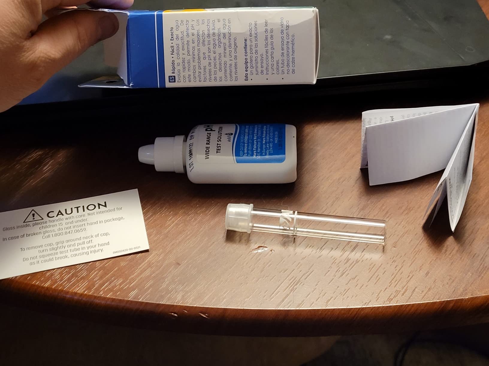 API POND WIDE RANGE pH TEST KIT 160-Test Pond Water Test Kit customer photo 1