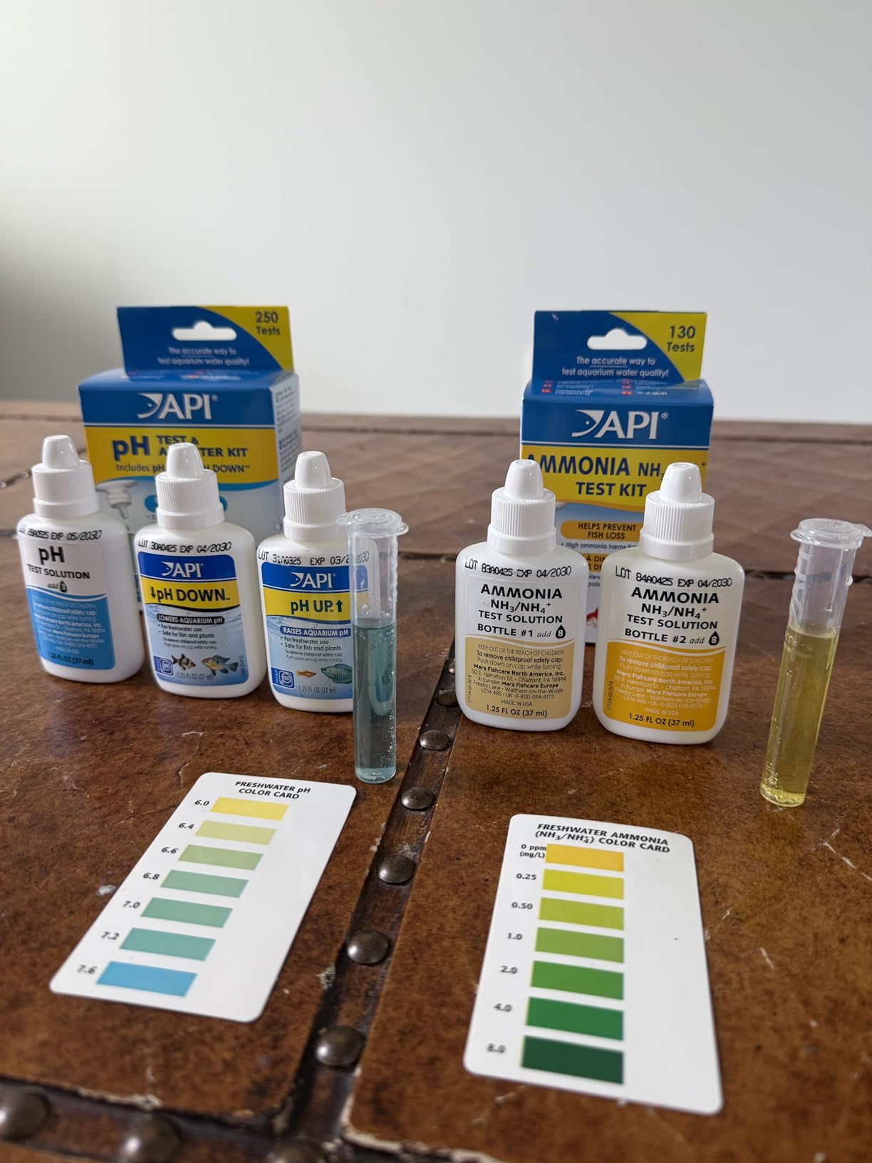 API AMMONIA 130-Test Freshwater and Saltwater Aquarium Water Test Kit customer photo 2